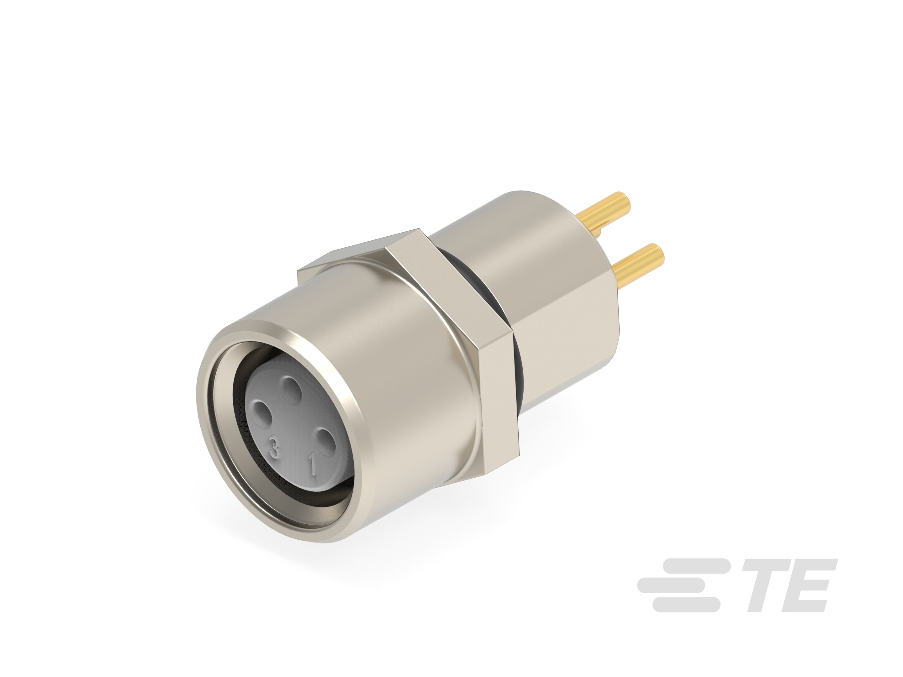 M8 FEMALE SOCKET WITH WIRES, 0.25 SQMM-2120959-1