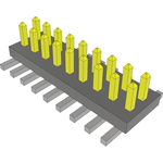 Samtec-FTS-109-02-F-DV Connector Headers and PCB Receptacles Conn Unshrouded Header HDR 18 POS 1.27mm Solder ST Top Entry SMD Tube