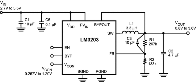 LM3203 product image