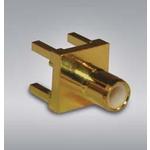 Amphenol RF-142138-75 Connector RF Conn Mini-SMB 75Ohm Solder ST Thru-Hole RCP Gold