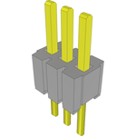 Samtec-HMTMS-103-25-S-S-118 Connector Headers and PCB Receptacles Conn Unshrouded Header HDR 3 POS 1.27mm Solder ST Thru-Hole