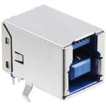 CnC Tech, LLC-1003-003-02000 Connector USB Conn USB 3.0 Type B RCP 4/5 POS 1.75mm/2.5mm Solder RA Thru-Hole 9 Terminal 2 Port