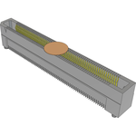Samtec-ERF5-070-07.0-S-DV-K-TR Connector Headers and PCB Receptacles Conn High Speed Socket Strip SKT 140 POS 0.5mm Solder ST SMD T/R