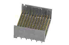 1704751208 - Impact 85 Ohm Plus 5 Pair Vertical Backplane Header, Unguided, Open Endwalls, 12 Columns, 180 Circuits, Pin Length 5.50mm, Plated Through Hole Dimension 0.39mm, Lead Free