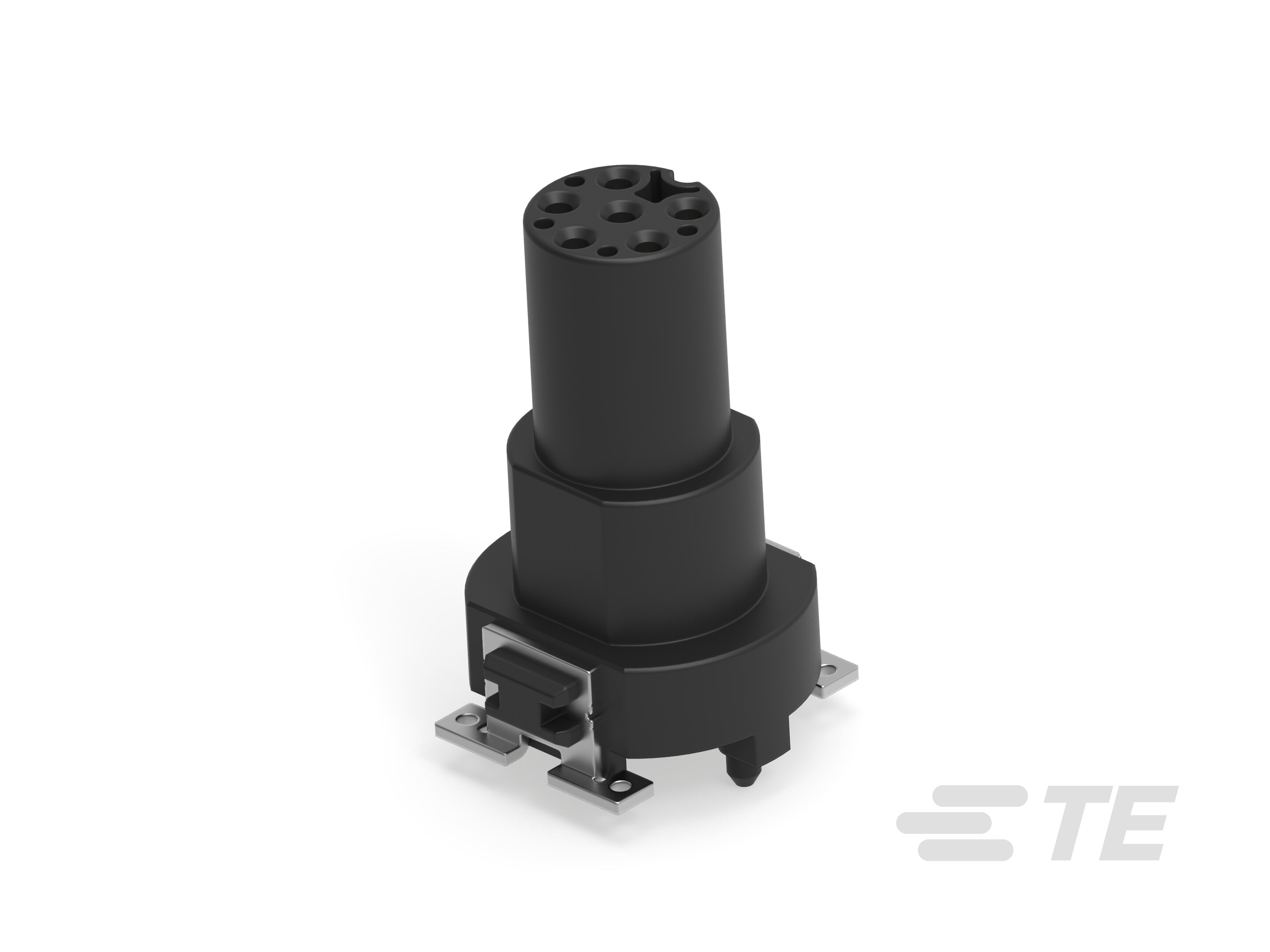 M8 FEMALE, A CODE, 6P, 16.25MM SMT-515814-E