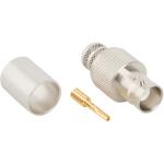 Amphenol RF-112603 Connector RF Conn BNC 0Hz to 4GHz 50Ohm Crimp ST Cable Mount RCP Gold