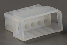 1501772101 - Standard .062"+ Plug Housing, Dual Row, without Panel Mount Latch, 10 Circuits