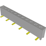 Samtec-MMS-111-02-LM-SV Connector Headers and PCB Receptacles Conn Socket Strip SKT 11 POS 2mm Solder ST Top Entry SMD Tube Samtec-MMS-111-02-LM-SV Connector Headers and PCB Receptacles Conn Socket Strip SKT 11 POS 2mm Solder ST Top Entry SMD Tube