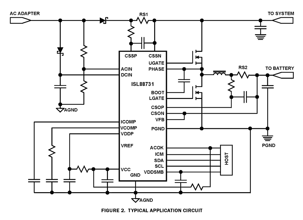 ISL88731 Functional Diagram