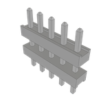 Samtec-TW-05-02-T-S-185-095 Connector Headers and PCB Receptacles Conn Board Stacker HDR 5 POS 2mm Solder ST Top Entry Thru-Hole Bulk Samtec-TW-05-02-T-S-185-095 Connector Headers and PCB Receptacles Conn Board Stacker HDR 5 POS 2mm Solder ST Top Entry Thru-Hole Bulk