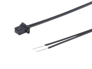 2264211022 - OneBlade-to-Pigtail Off-the-Shelf (OTS) Cable Assembly, 1.00mm Pitch, Single Row, 150.00mm Length, Tin (Sn) Plating, 2 Circuits, Black