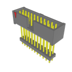 Samtec-ZSS-111-05-F-D-900-LL Connector Headers and PCB Receptacles Conn Elevated Shrouded Header HDR 22 POS 2.54mm Solder ST Top Entry Thru-Hole Bulk