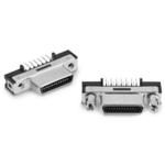 3M-12226-1150-00FR Connector SCSI Conn Shrunk Delta Ribbon RCP 26 POS 0.8mm Solder ST Thru-Hole 26 Terminal 1 Port Box