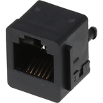 Molex-0428786216 Connector Telephone and Telecom Conn RJ-11 F 6 POS 1.02mm Solder ST Thru-Hole 6 Terminal 1 Port Cat 3 Tray