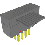 Samtec-FFMD-04-S-09.00-01  Cable Assembly Flat Ribbon 0.228m 30AWG IDC Connector 8 POS PL IDT