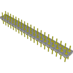 Samtec-BDL-120-T-F Connector Headers and PCB Receptacles Conn Unshrouded Header HDR 40 POS 2.54mm Solder ST Top Entry Thru-Hole Tube