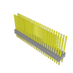 Samtec-TMS-127-55-G-D Connector Headers and PCB Receptacles Conn Unshrouded Header HDR 54 POS 1.27mm Solder ST Top Entry Thru-Hole Tube