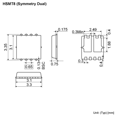 Product dimension image