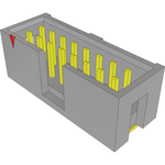 Samtec-TSS-108-04-F-D-RA Connector Headers and PCB Receptacles Conn Shrouded Header (4 Sides) HDR 16 POS 2.54mm Solder RA Side Entry Thru-Hole Tube