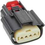 Molex-0334710406 Connector Discrete Wire Housing Conn Housing RCP 4 POS 3.5mm Crimp ST Cable Mount Black MX 150™ Carton Molex-0334710406 Connector Discrete Wire Housing Conn Housing RCP 4 POS 3.5mm Crimp ST Cable Mount Black MX 150™ Carton