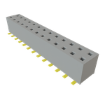 Samtec-TLE-113-01-G-DV Connector Headers and PCB Receptacles Conn Socket Strip SKT 26 POS 2mm Solder ST Bottom Entry SMD Tube