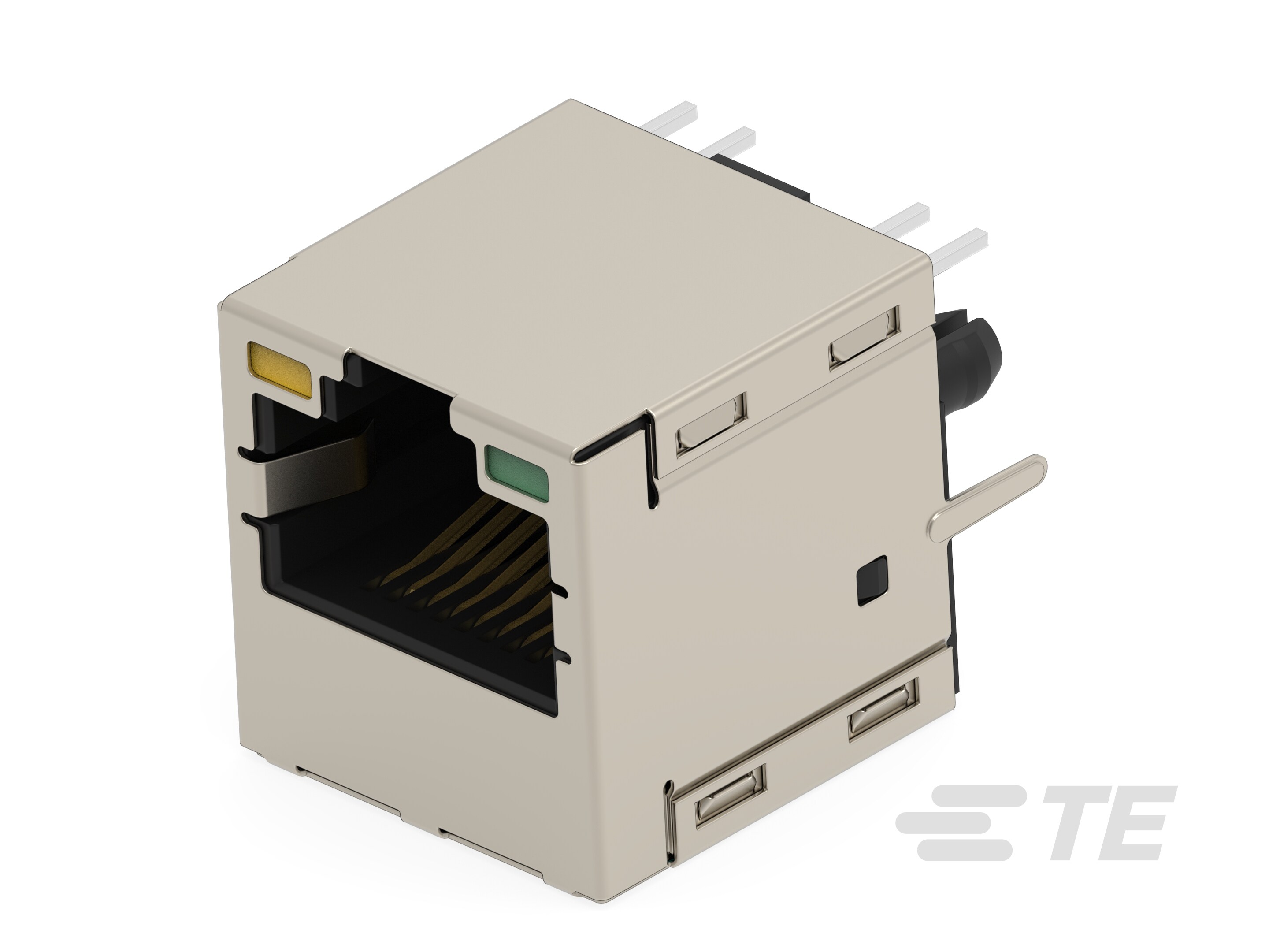 RJ45 W/MGNT 1X1 100BASE-T LED PLTNG T 50-2488953-1 RJ45 W/MGNT 1X1 100BASE-T LED PLTNG T 50-2488953-1