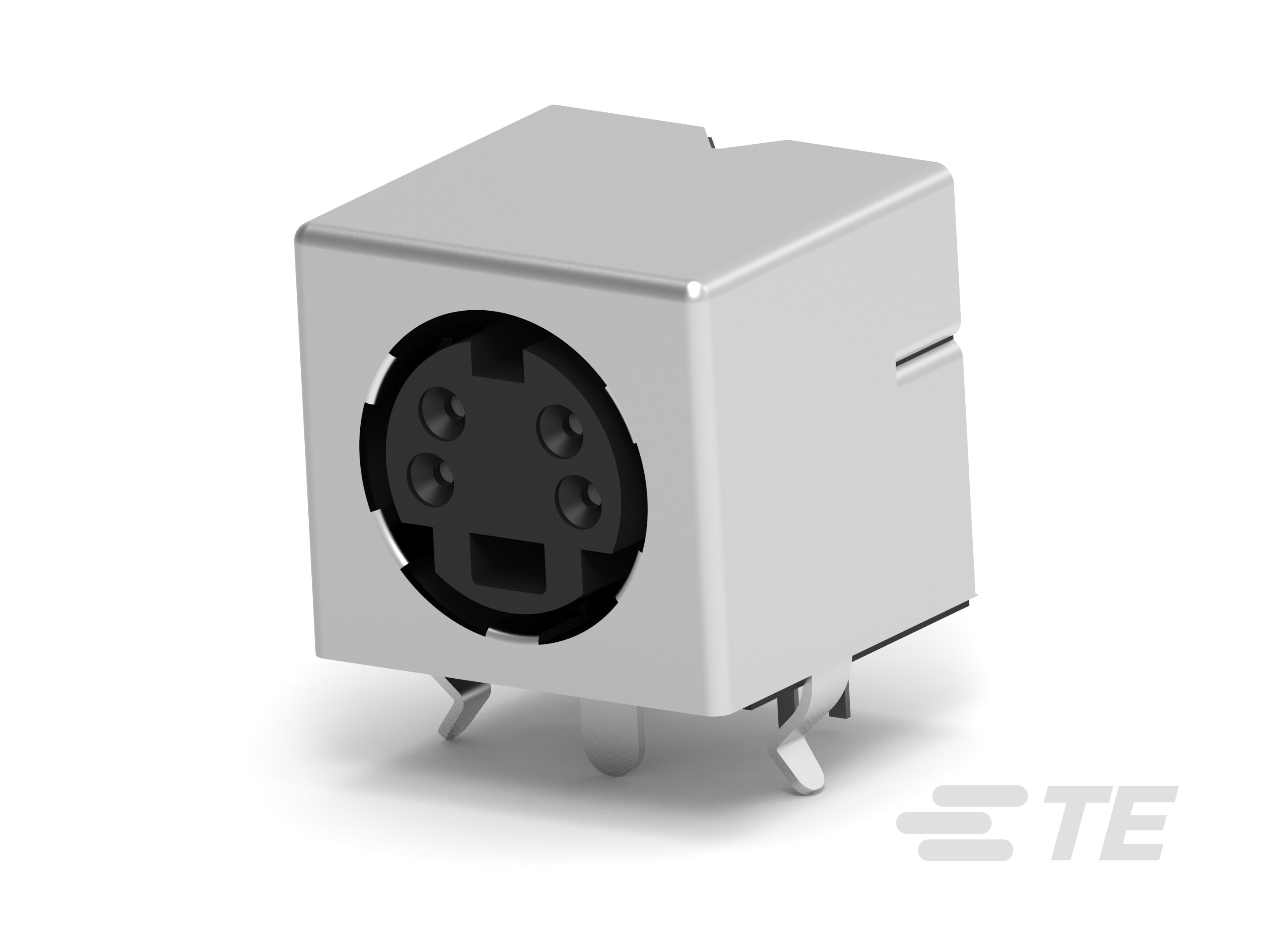 Mini DIN, 4 pos, R/A, Shield-5749181-1 Mini DIN, 4 pos, R/A, Shield-5749181-1