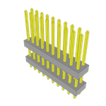 Samtec-TW-10-07-G-D-454-137 Connector Headers and PCB Receptacles Conn Board Stacker HDR 20 POS 2mm Solder ST Top Entry Thru-Hole Bulk Samtec-TW-10-07-G-D-454-137 Connector Headers and PCB Receptacles Conn Board Stacker HDR 20 POS 2mm Solder ST Top Entry Thru-Hole Bulk