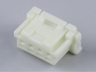 5051510401 - DuraClik TPA Wire-to-Board Receptacle Housing, 4 Circuits, White