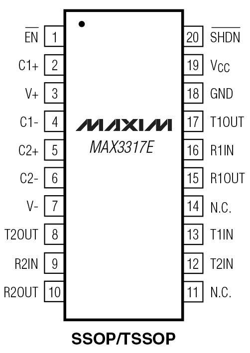 MAX3317 product image