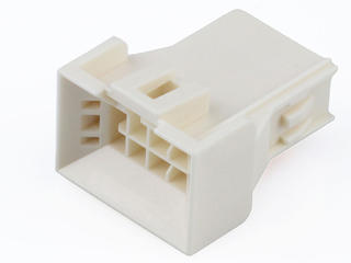 2245561308 - Nano-Fit BMI Plug Housing, TPA Capable, 2.50mm Pitch, Dual Row, 8 Circuits, Natural, Glow-Wire Capable