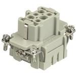 HARTING Technology Group-09332062702 Connector Rectangular Conn Rectangular F 6 POS Crimp ST Panel Mount