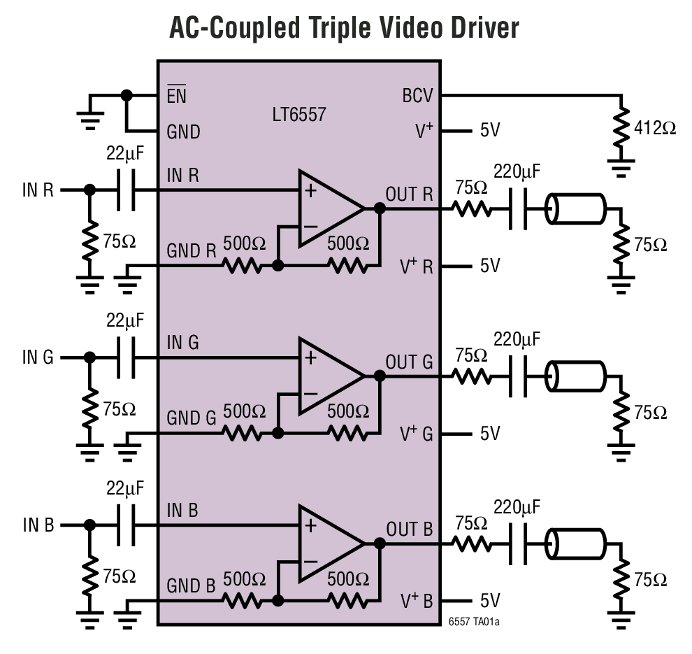 LT6557 product image