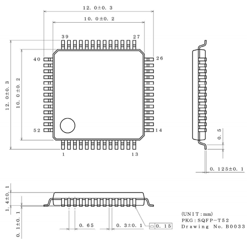 Product dimension image