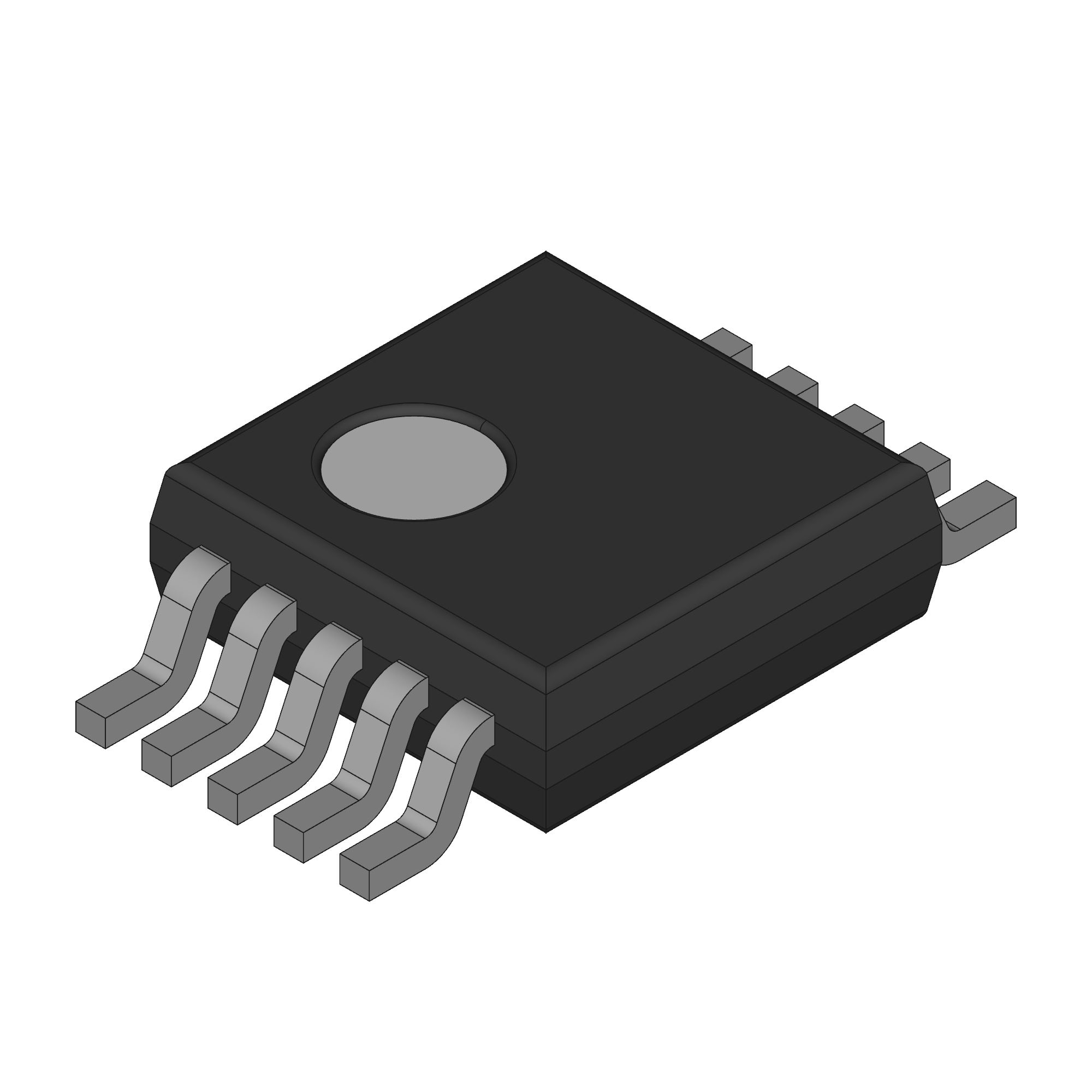 Analog Devices-MAX1745AUB+ DC to DC Controllers DC/DC Cntrlr Single-OUT Step Down 330kHz 10-Pin uMAX Tube