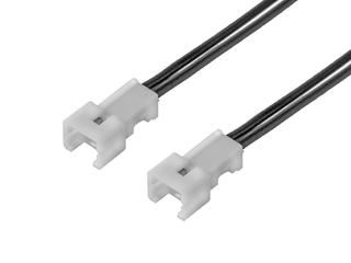 2181100204 - PicoBlade Male-to-PicoBlade Male Off-the-Shelf (OTS) Cable Assembly, Single Row, 425.00mm Length, 2 Circuits, Natural
