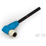 TE Connectivity-T4161410008-005 null Cable Assembly Circular Sensor/Actuator 5m 24AWG M12 Circular 8 POS F Crimp