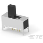 TE Connectivity-MSSA1450G Switch Slide Switch Slide SP4T Extended Top Slide 20VAC 20VDC 0.4VA PC Pins Thru-Hole Tray