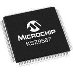 Microchip Technology-KSZ9567RTXI Ethernet Switches Ethernet Switch 7-Port 1000Mbps 128-Pin TQFP EP Tray