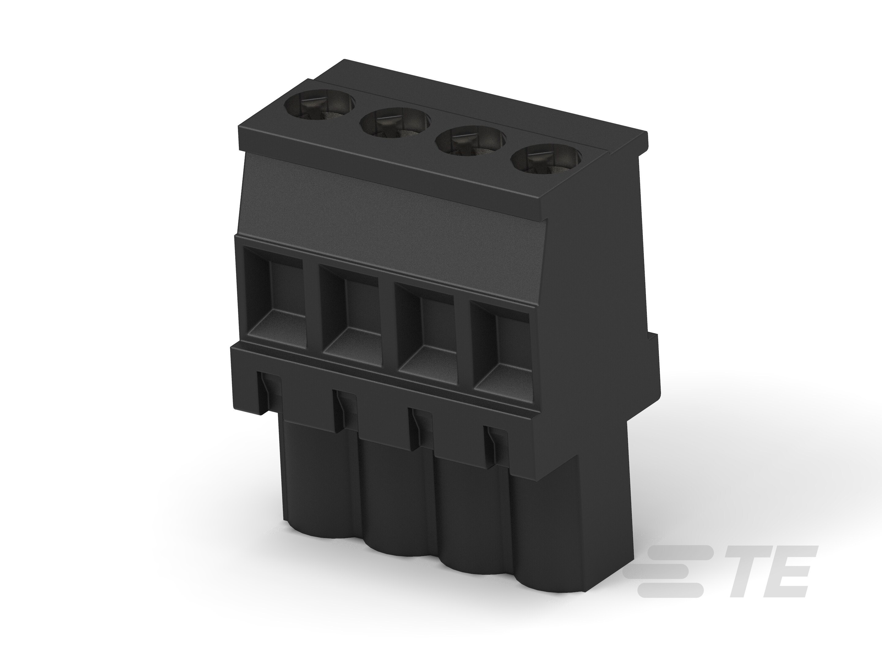 6POS.5MM VERT.PLUG LH BLK INKS-3-1546118-6