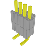 Samtec-HDWM-04-01-G-S-250-SM Connector Headers and PCB Receptacles Conn Board Stacker HDR 4 POS 1.27mm Solder ST SMD Layer