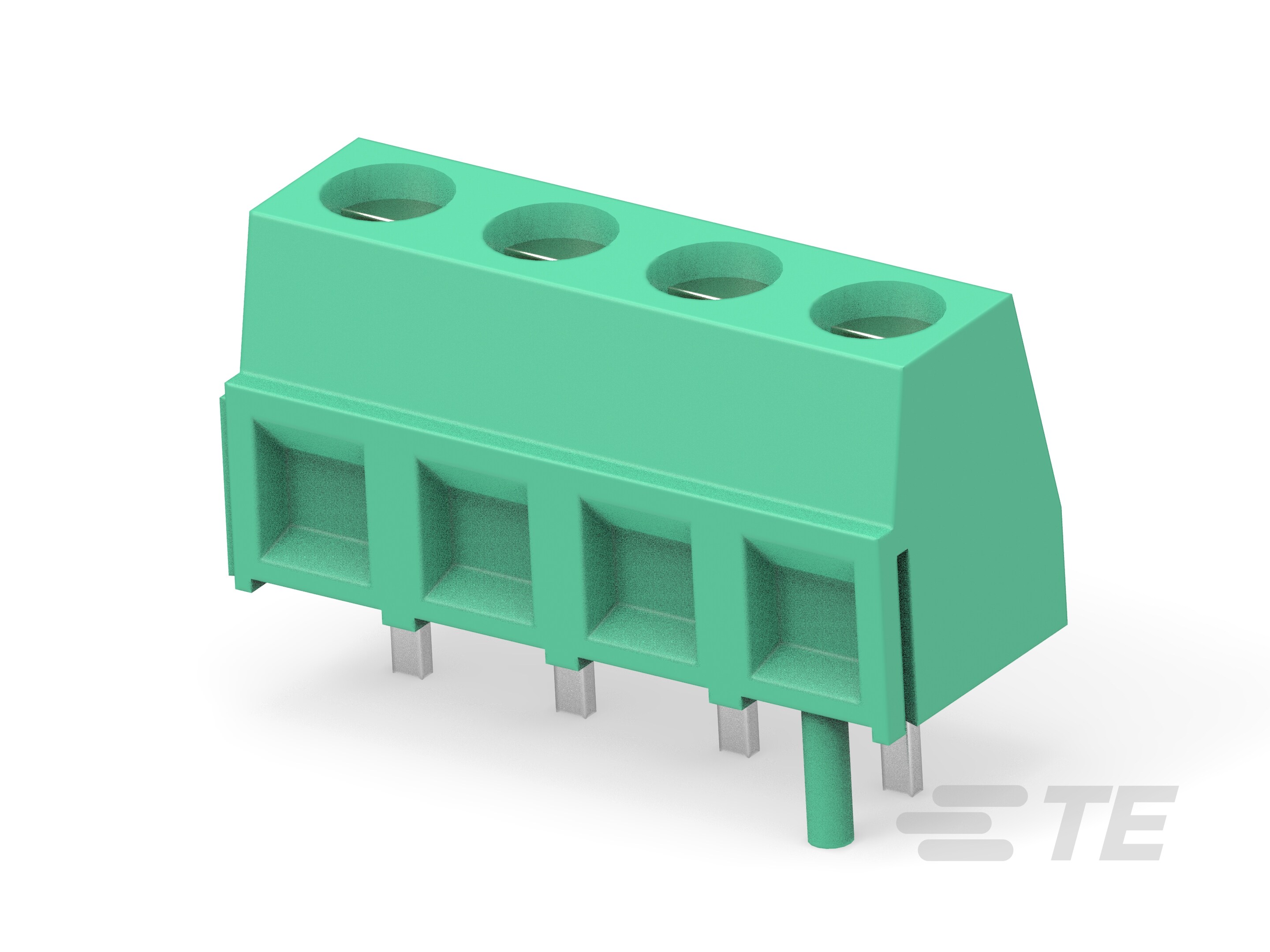 TERMI-BLOK PCB MOUNT  90 4P Ke-3-282836-2