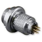 Glenair-804-005-07MT6-7PA Connector Circular Conn Circular PIN 7 POS Solder ST Jam Nut 7 Terminal 1 Port