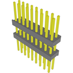 Samtec-EW-09-12-G-D-375 Connector Headers and PCB Receptacles Conn Board Stacker HDR 18 POS 2.54mm Solder ST Top Entry Thru-Hole Bulk