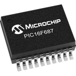 Microchip Technology-PIC16F687-E/SS Microcontrollers - MCUs MCU 8-bit PIC RISC 3.5KB Flash 5V 20-Pin SSOP Tube Automotive AEC-Q100