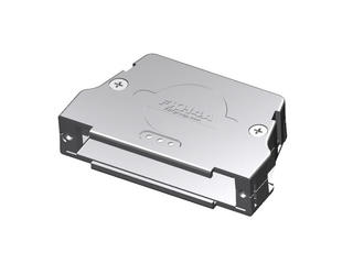 1727040121 - FCT Plastic Backshell for D-Sub Connector, Shielded, Shell Size 4, Straight Cable Outlet, Individually Packed