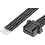 Molex-2196531041 Cable Assembly Other Cable Assembly UL 1569 0.1m 22AWG Wire to Board 4 POS F Crimp Bag