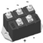 Littelfuse-VUO160-16NO7 Bridge Rectifiers Rectifier Bridge Diode Single 1.6KV 175A 5-Pin PWS-E-1