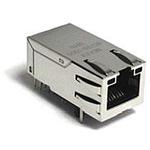 Molex-0857891020 Connector Telephone and Telecom Conn RJ-45 F 8 POS 2.54mm Solder RA Thru-Hole 12 Terminal 1 Port