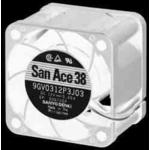 SANYO DENKI-9GV1512P5M03 Blowers and Fans DC Fan Axial Ball Bearing 12V 224.22CFM 53dB 150 X 150 X 50mm Sensor